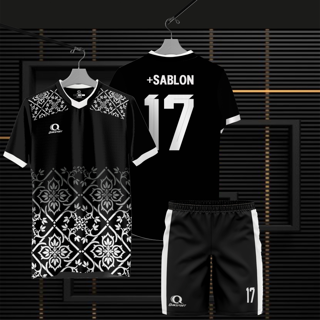 baju bola futsal CUSTOM nama dan nomor punggung