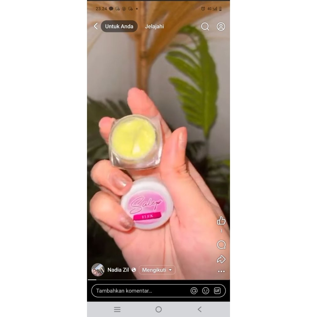 night cream (salep flek)