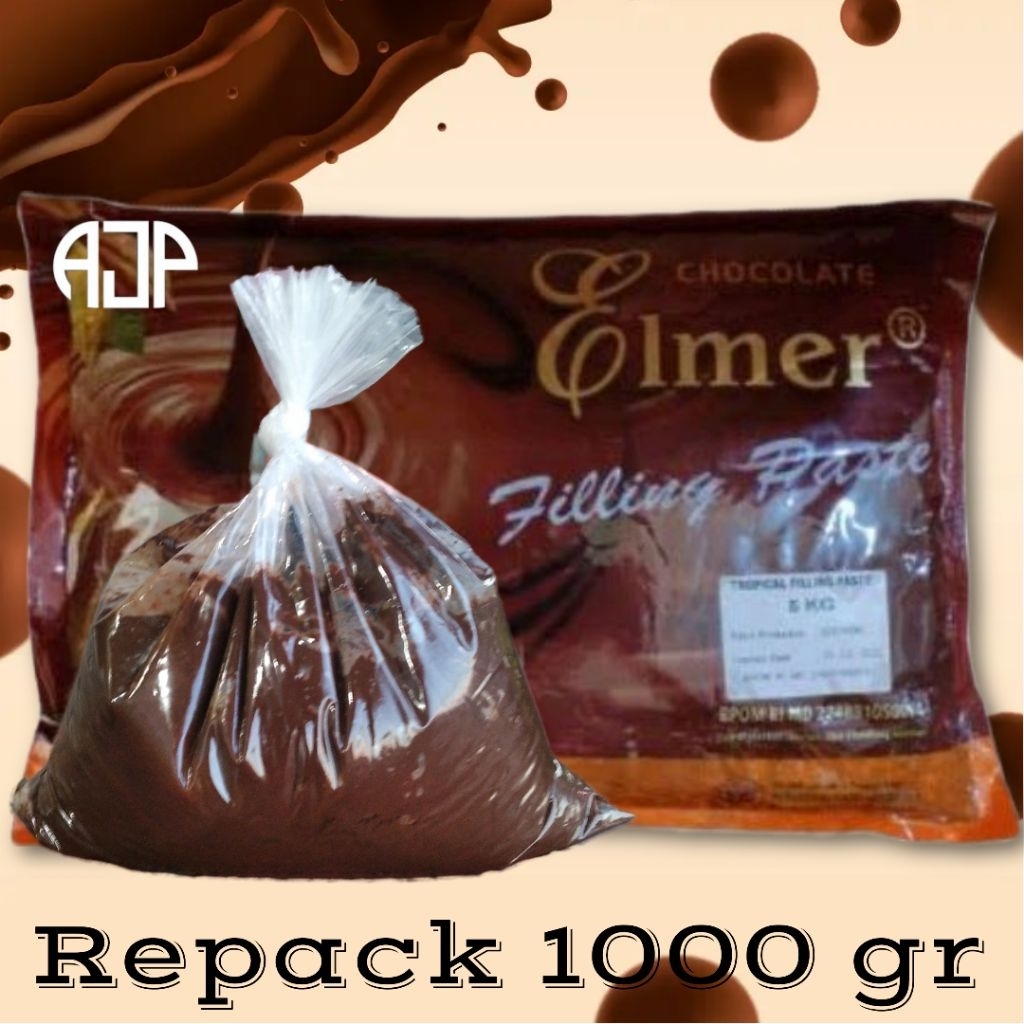 

Elmer Cokelat Filling / Cokelat Pasta | Repack 1000 gr