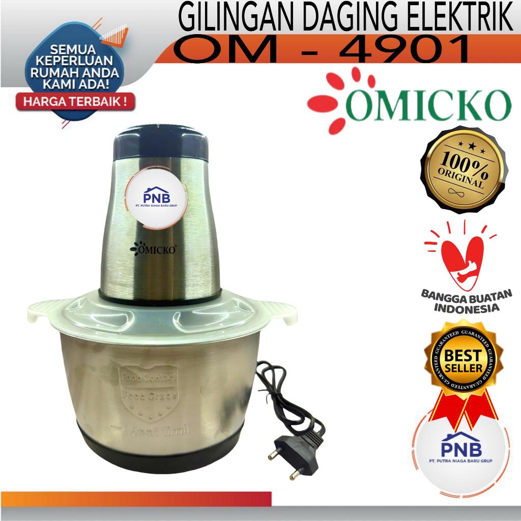 Food Processor Elektrik Chopper Daging Bumbu Listrik 2 Liter OMICKO