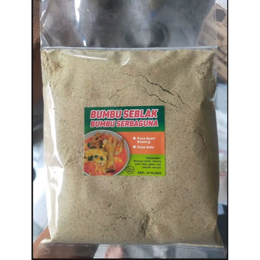 

BUMBU SEBLAK SERBAGUNA 1KG PENYEDAP RASA KALDU