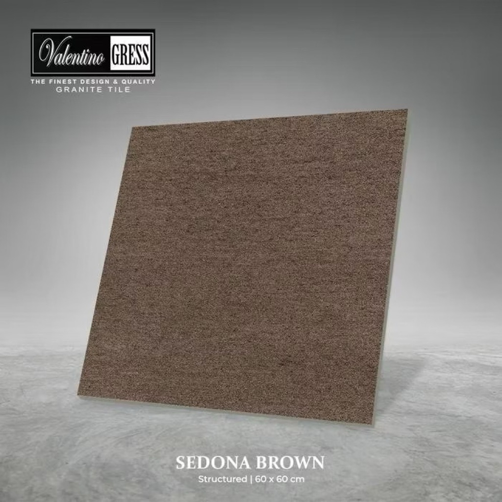 Granit Valentino Gress 60x60 Sedona Brown | Structured