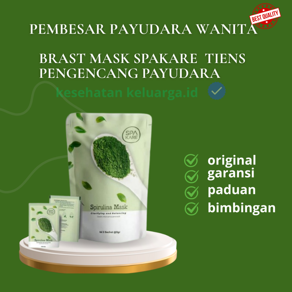 pembesar payudara | produk tiens | 100% original | satu pouch segel | sudah bpom&halal