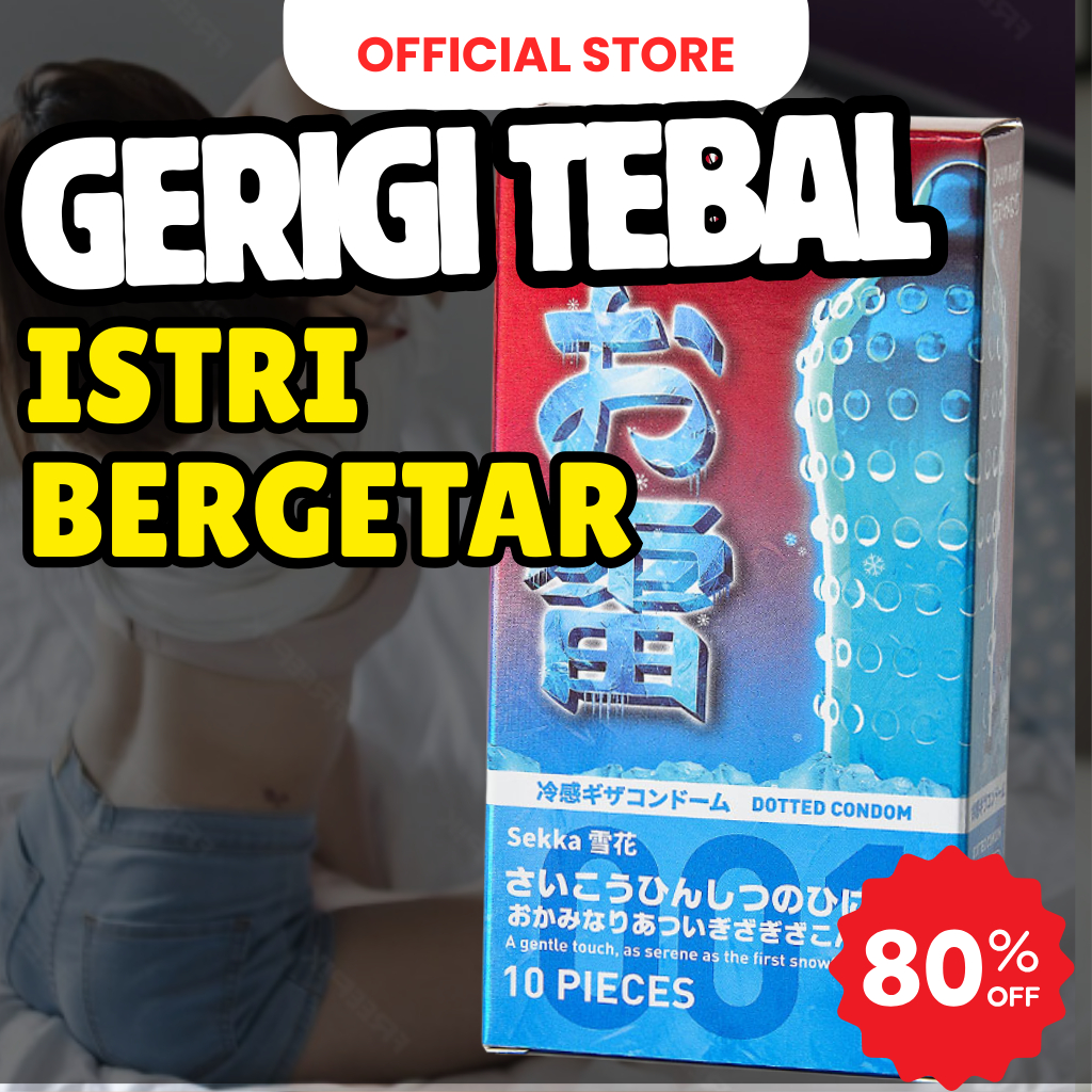 Kondom 001 Premium Ultrathin Bergerigi Berduri Tekstur Tebal Nyaman