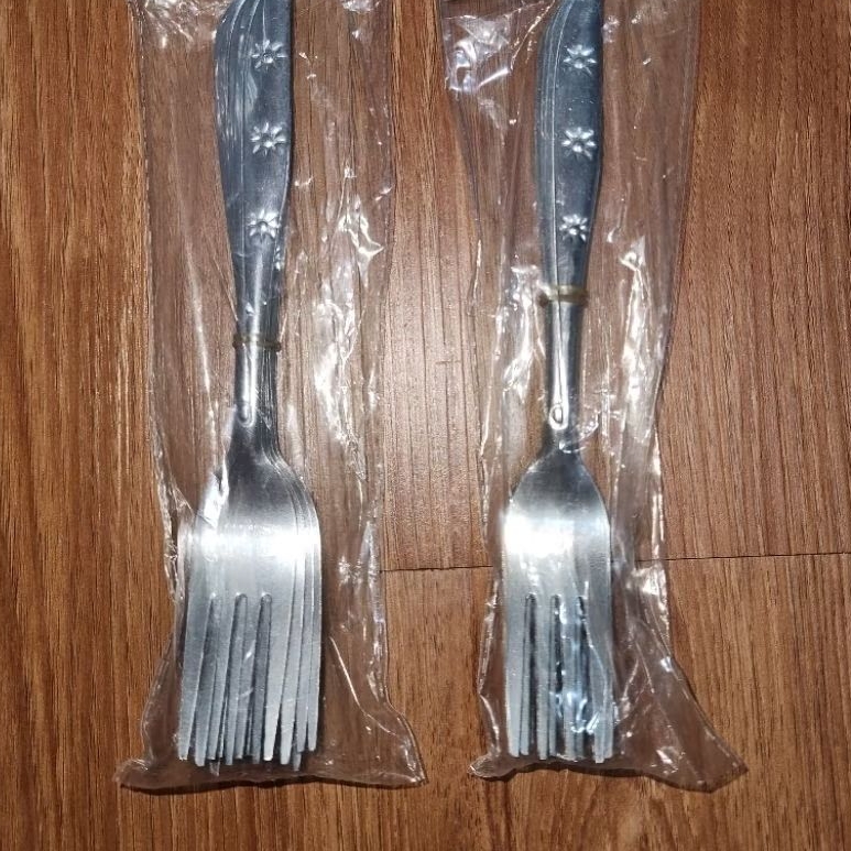 Garpu Makan Stainless 1 Lusin