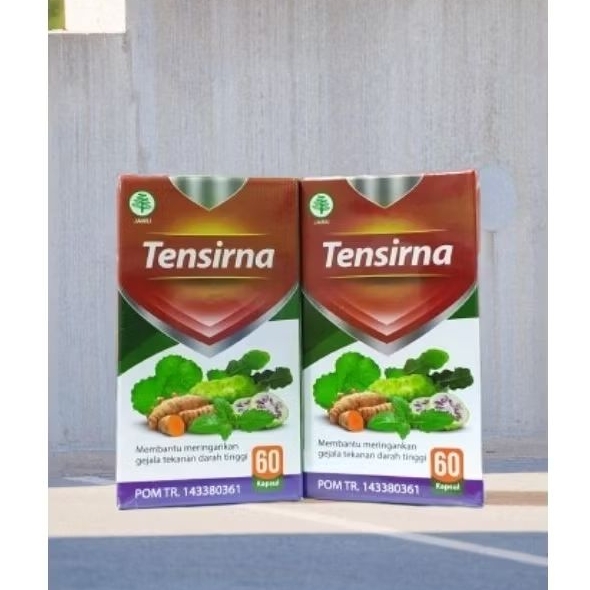 Kapsul Tensirna 60 kapsul Al-Ghuroba Herbal Penurun Tekanan Darah Tinggi