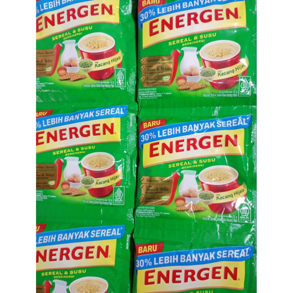 

Energen Kacang Hijau isi 10 pcs