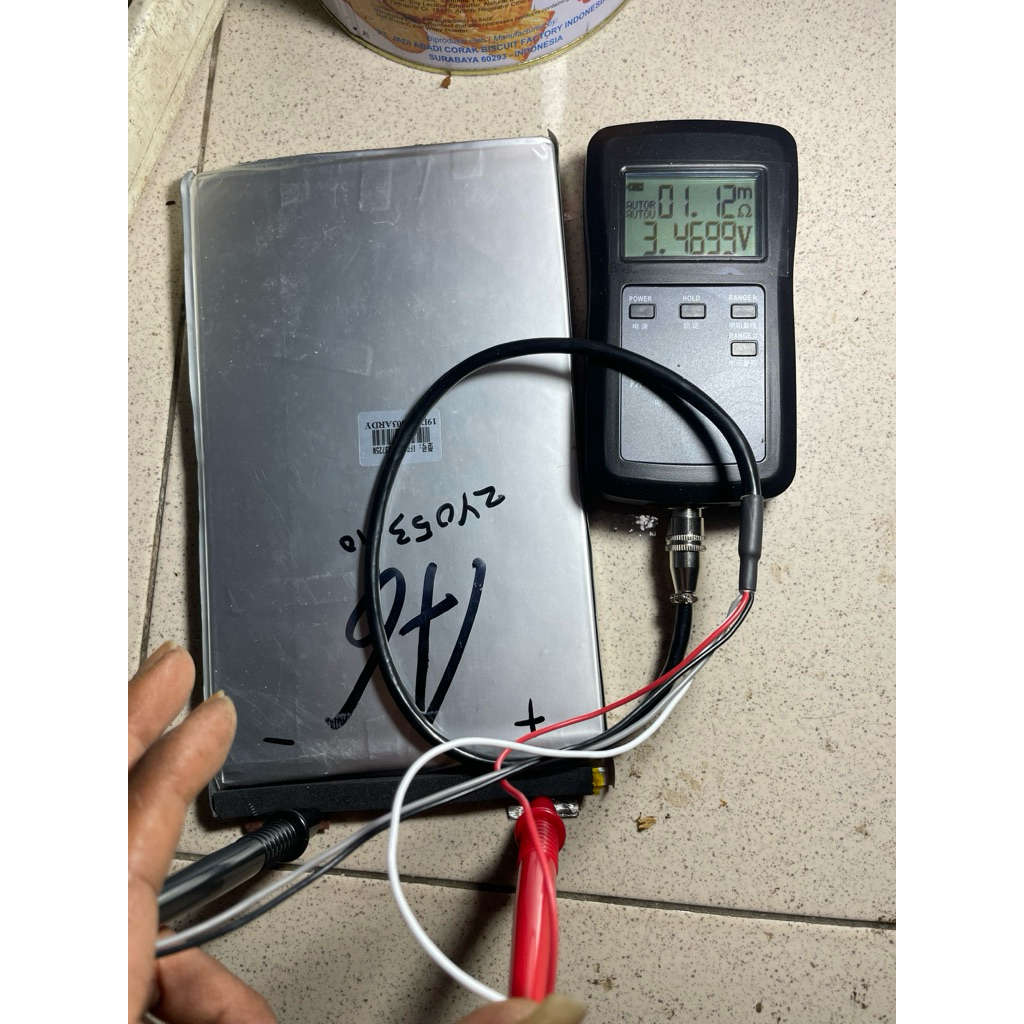 Battery Lifepo4 25ah tes real kapasitas