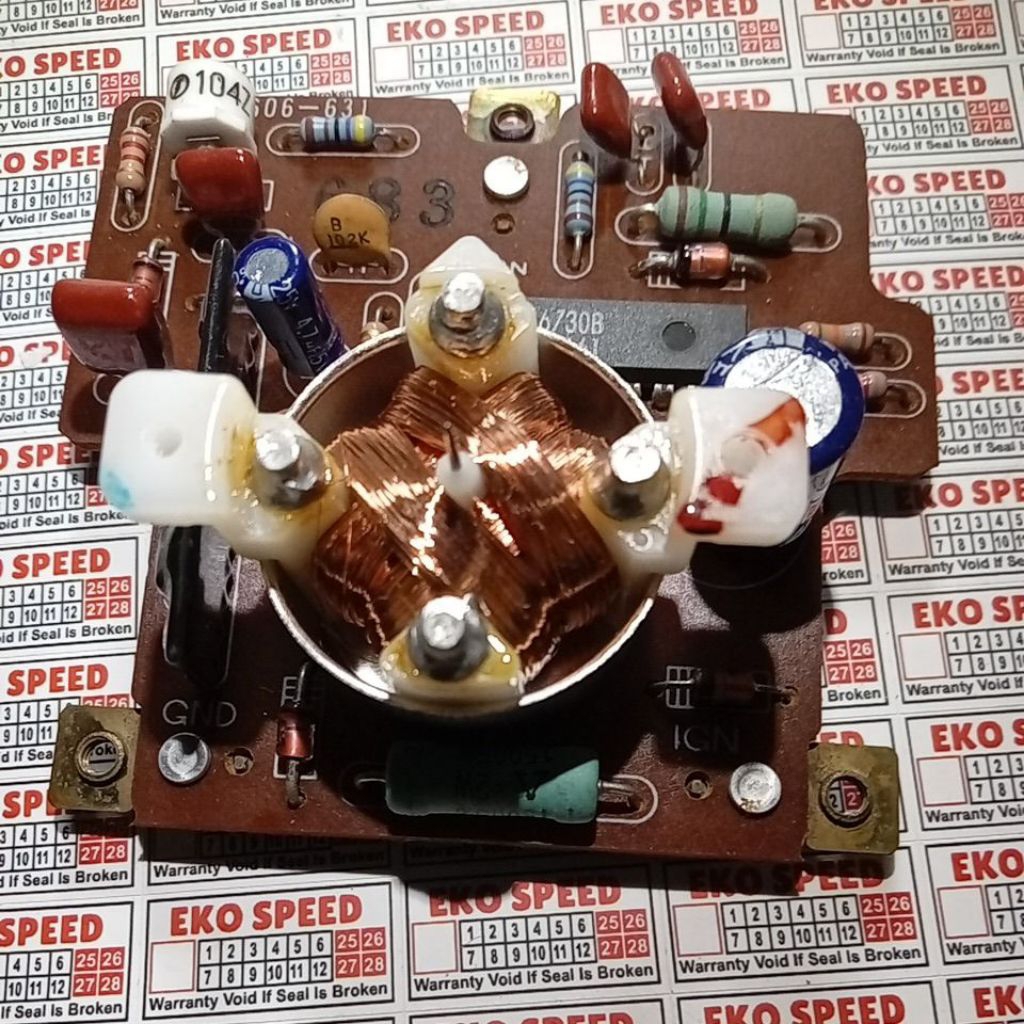 RPM Diesel Panther Hi-Grade 2300 cc (Bisa untuk kijang diesel) modul PCB & Dinamo