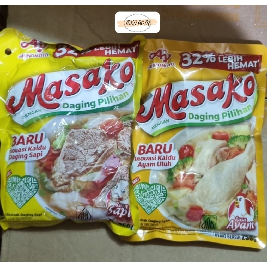 

Masako kaldu bubuk, kaldu ayam, kaldu sapi, kaldu serbaguna, kaldu instan