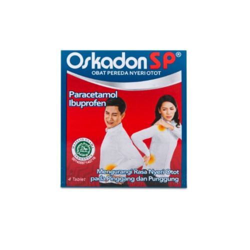 Oskadin SP Obat Pereda Nyeriotot Paracetamol Ibuprofen