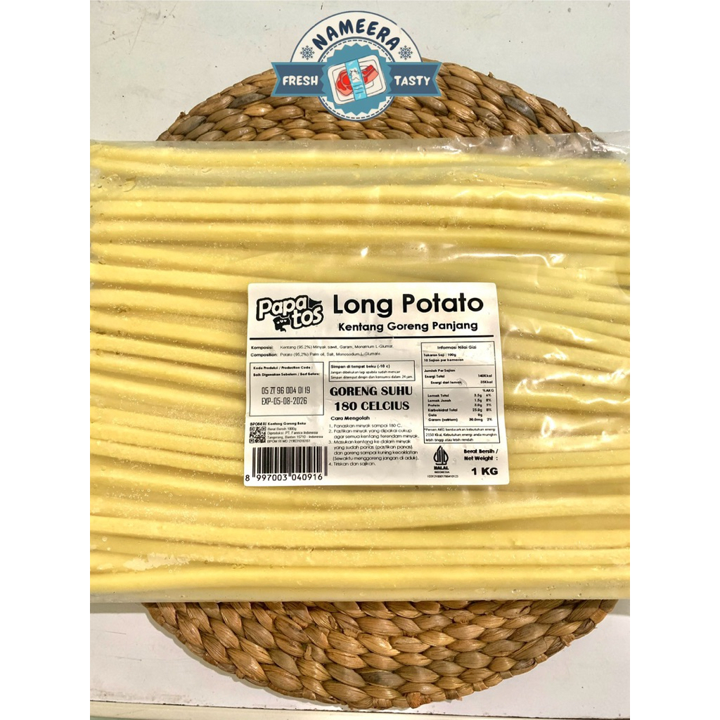 

KENTANG LONGPOTATO PAPATOS 1kg