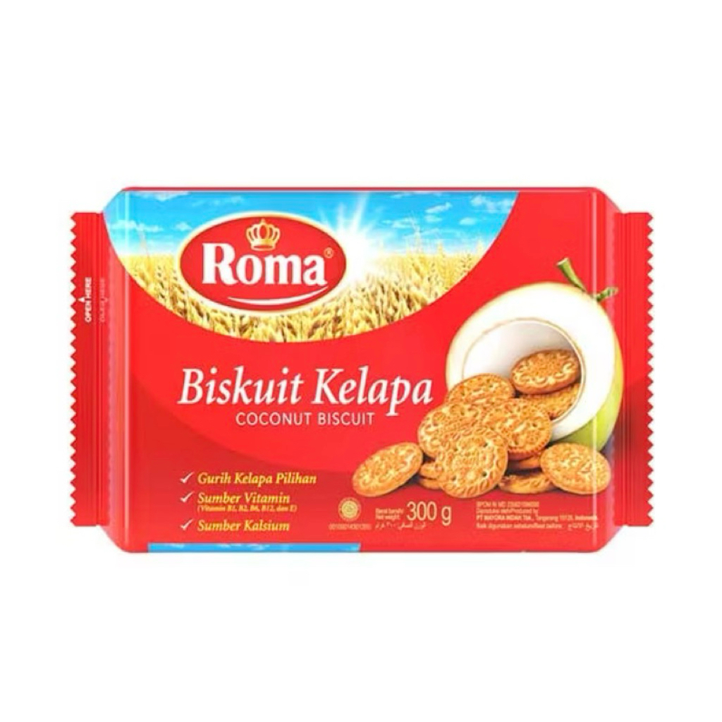 

ROMA BISKUIT KELAPA 300gr
