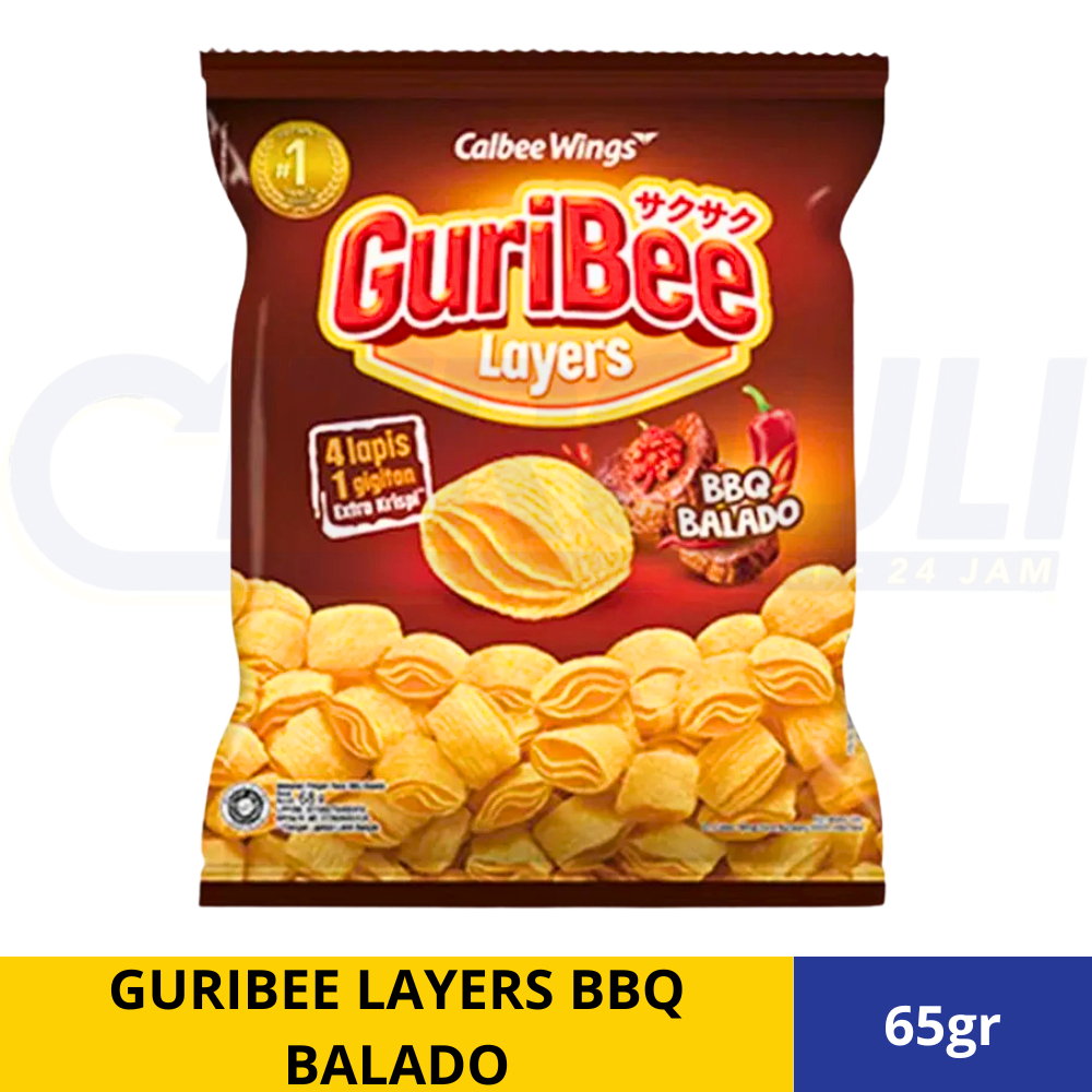 

GURIBEE LAYERS BBQ BALADO 65gr