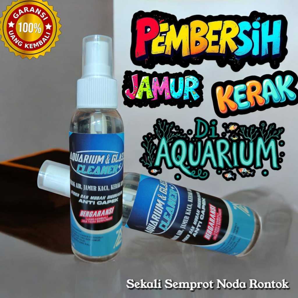 PEMBERSIH KERAK & JAMUR KACA AQUARIUM