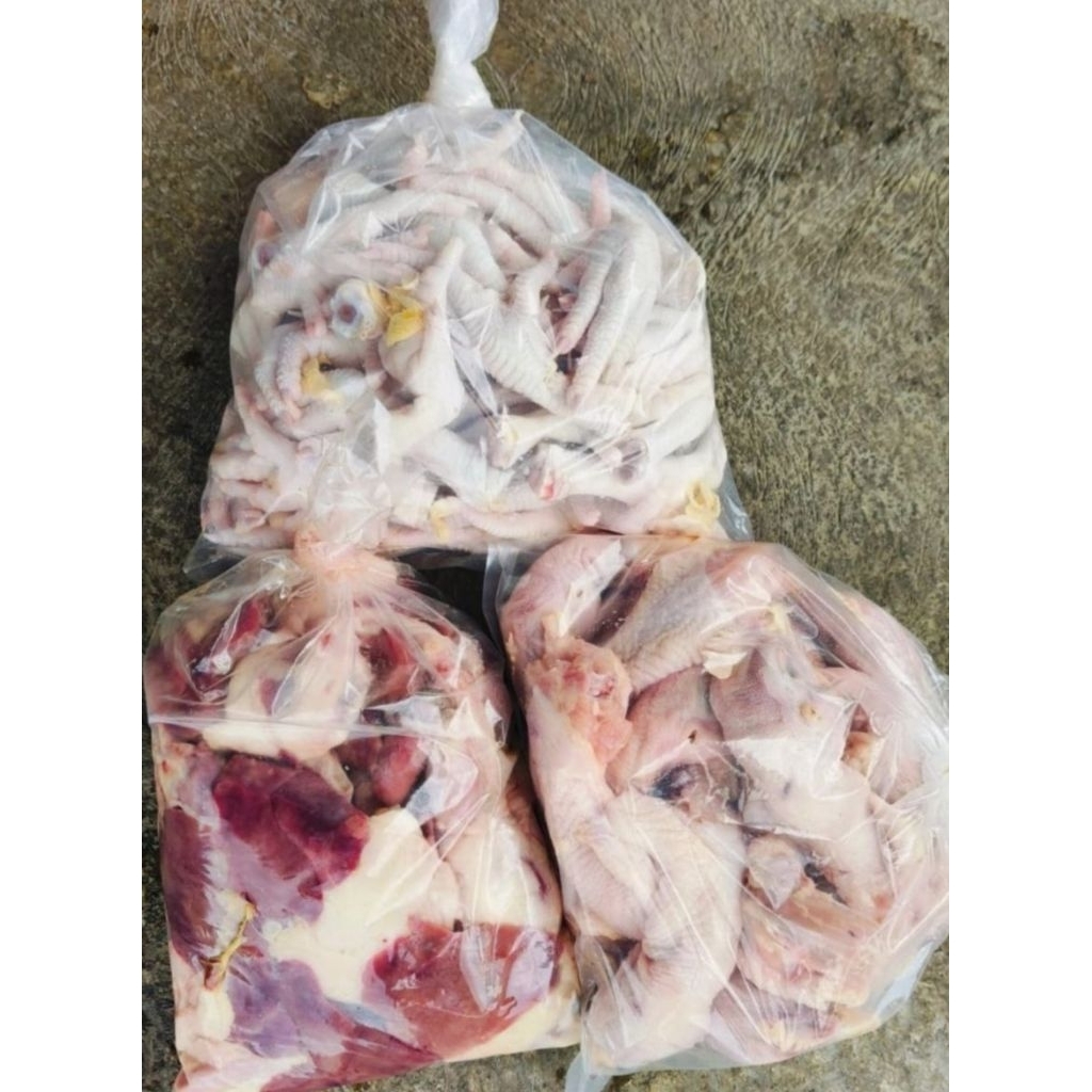 

(FROZEN) Paket Ayam 3 Kg (Ceker, Kepala, Rempelo Ati)