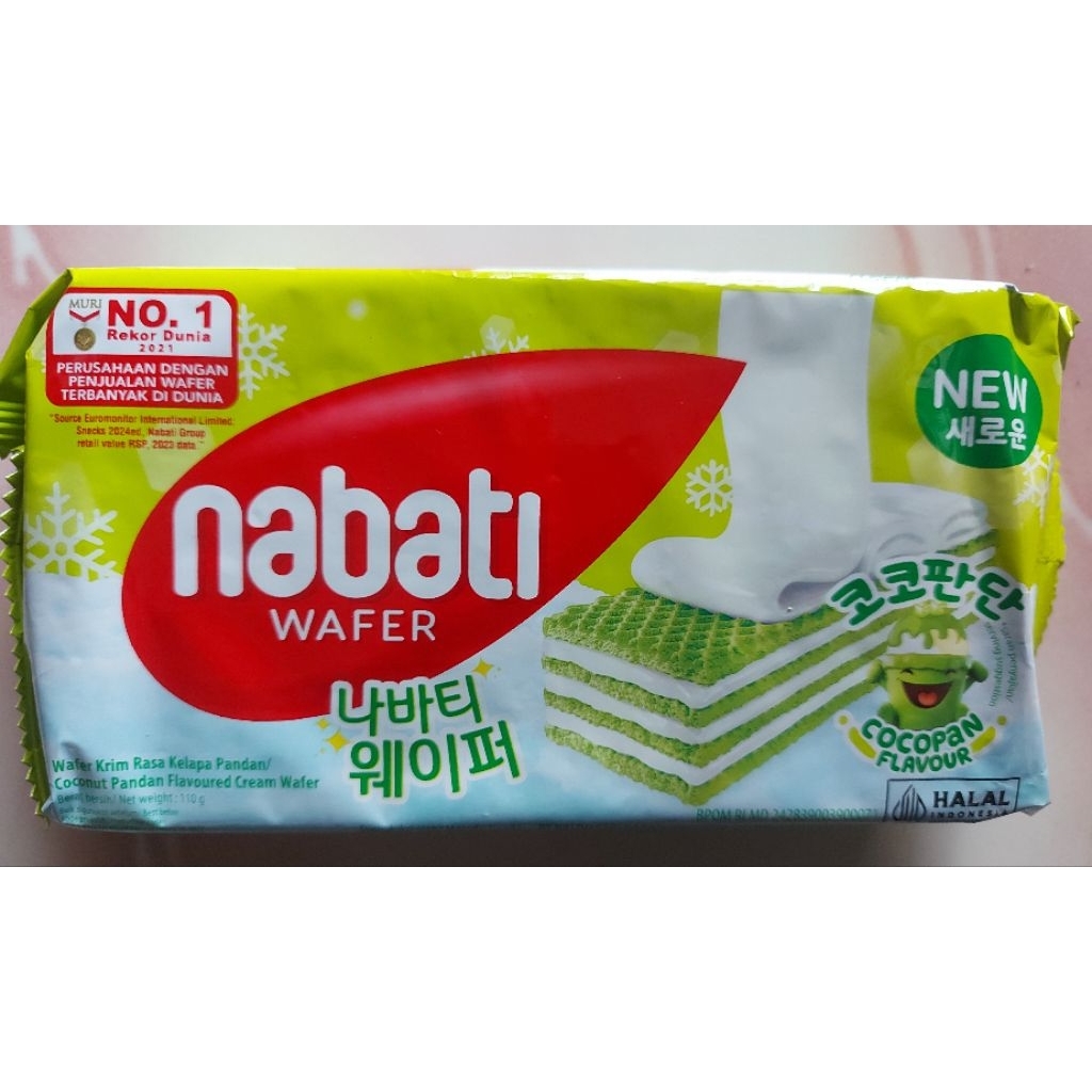 

Nabati wafer 110gr cocopan flavour