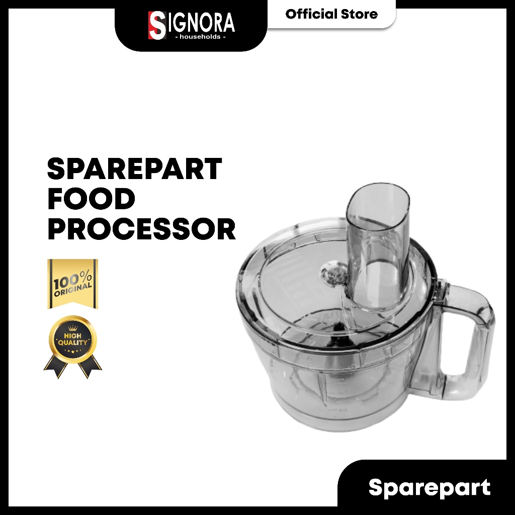 Signora Gelas & Tutup Food Processor Pro & DCopper