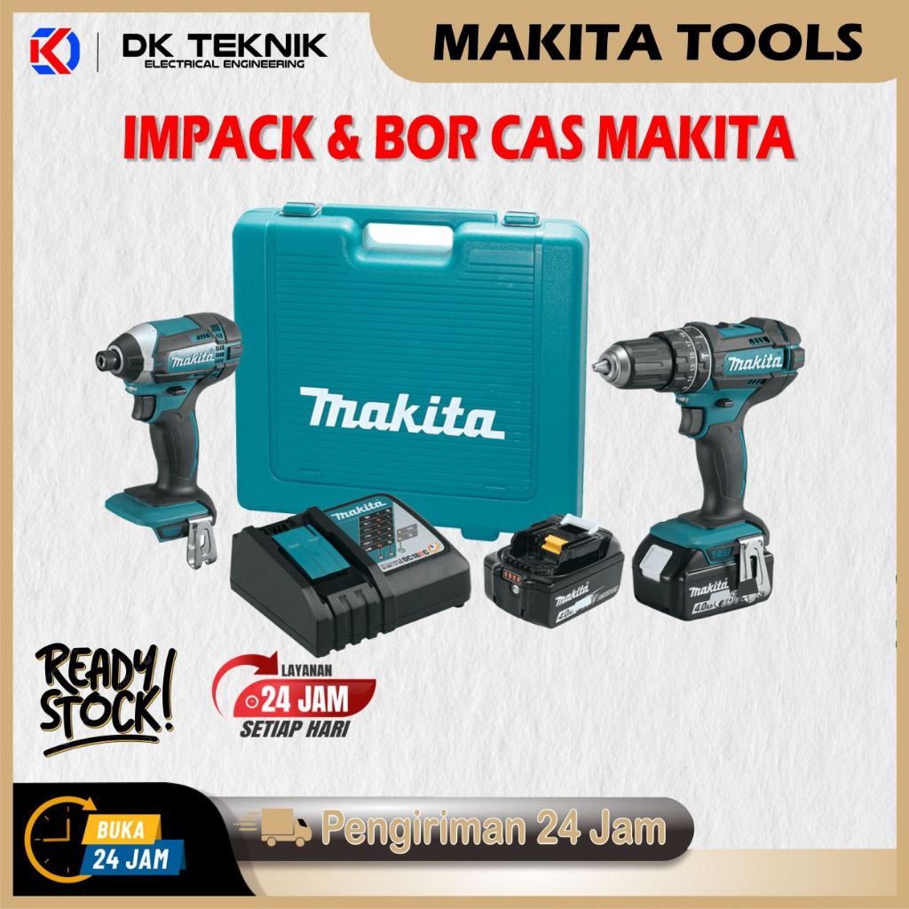 Impact dan Bor Cas Makita