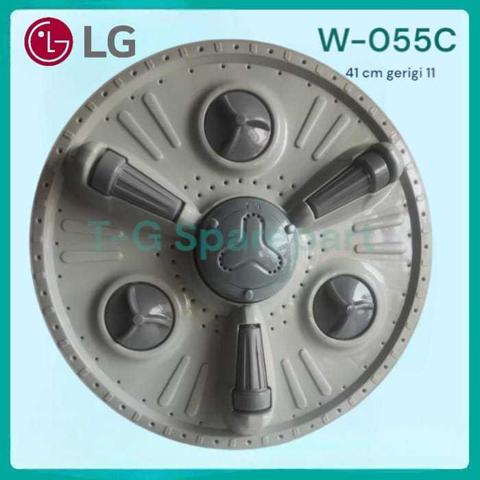 Pulsator Mesin cuci LG 1 tabung 41 cm gerigi 11 WPST-055C