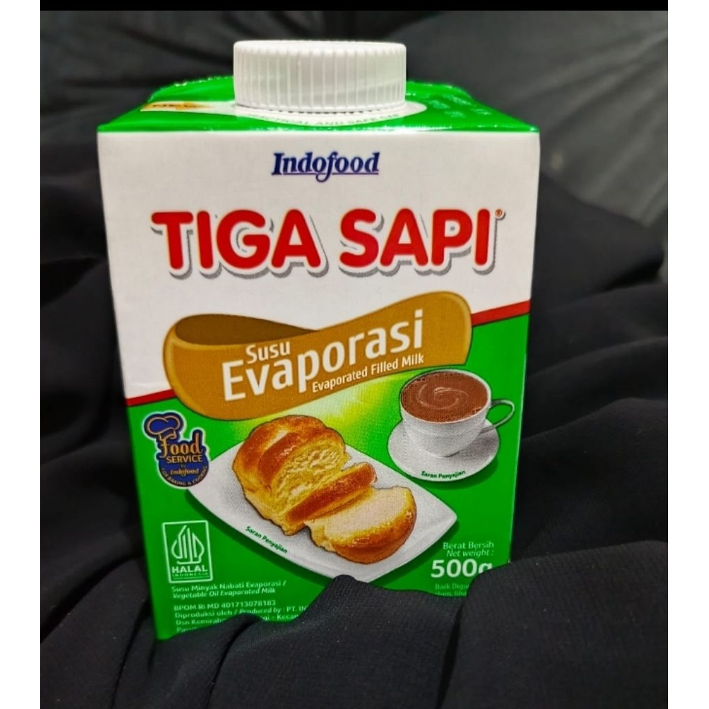 

Susu Evaporasi Tiga Sapi 500g