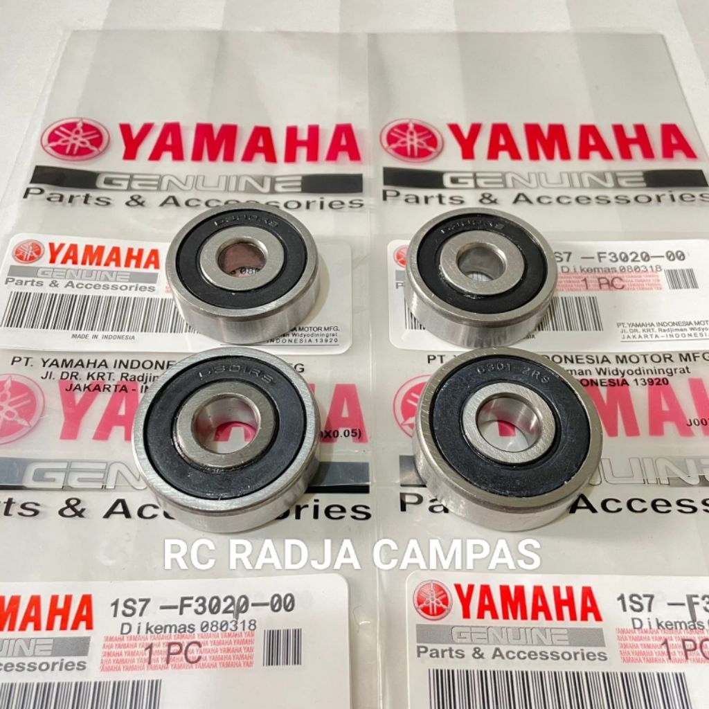 Bearing,Bering laher roda depan belakang 4pics Yamaha Jupiter MX old 135 Jupiter MX New 135.CC