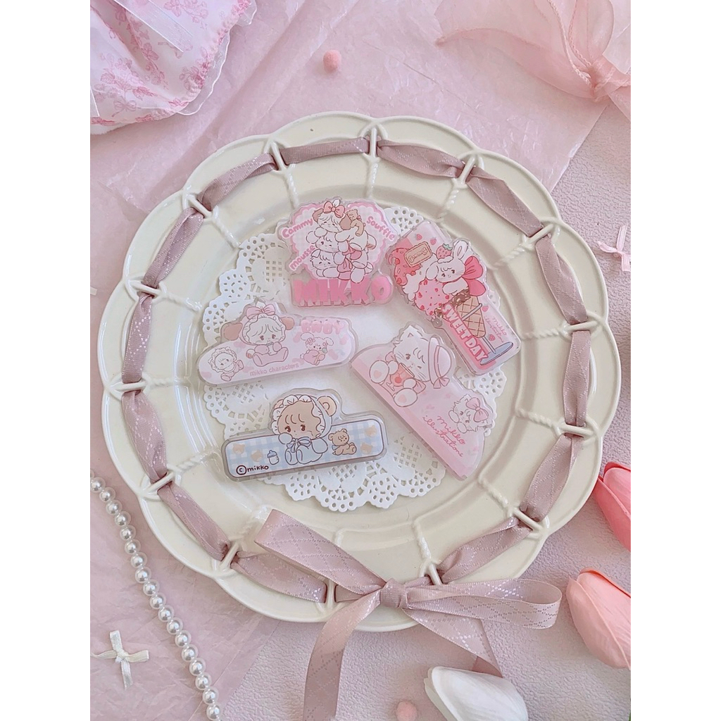 

[PREORDER – Mikko] Resin Acrylic Clip – Jepitan Foto & Planner Cute