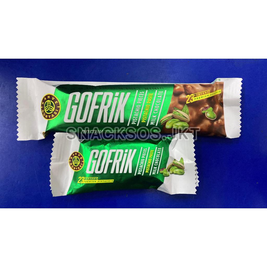 

GOFRIK WAFER CHOCOLATE PISTACHIO / PISTACHIO BAR / COKLAT DUBAI TURKI