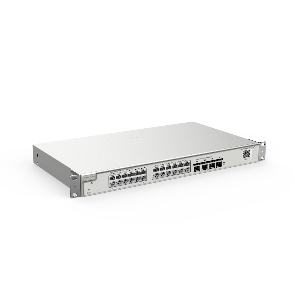 RUIJIE RG-NBS5200-24GT4XS Switch Managed 24 Port + 4 SFP+, Performa Stabil untuk Jaringan Bisnis