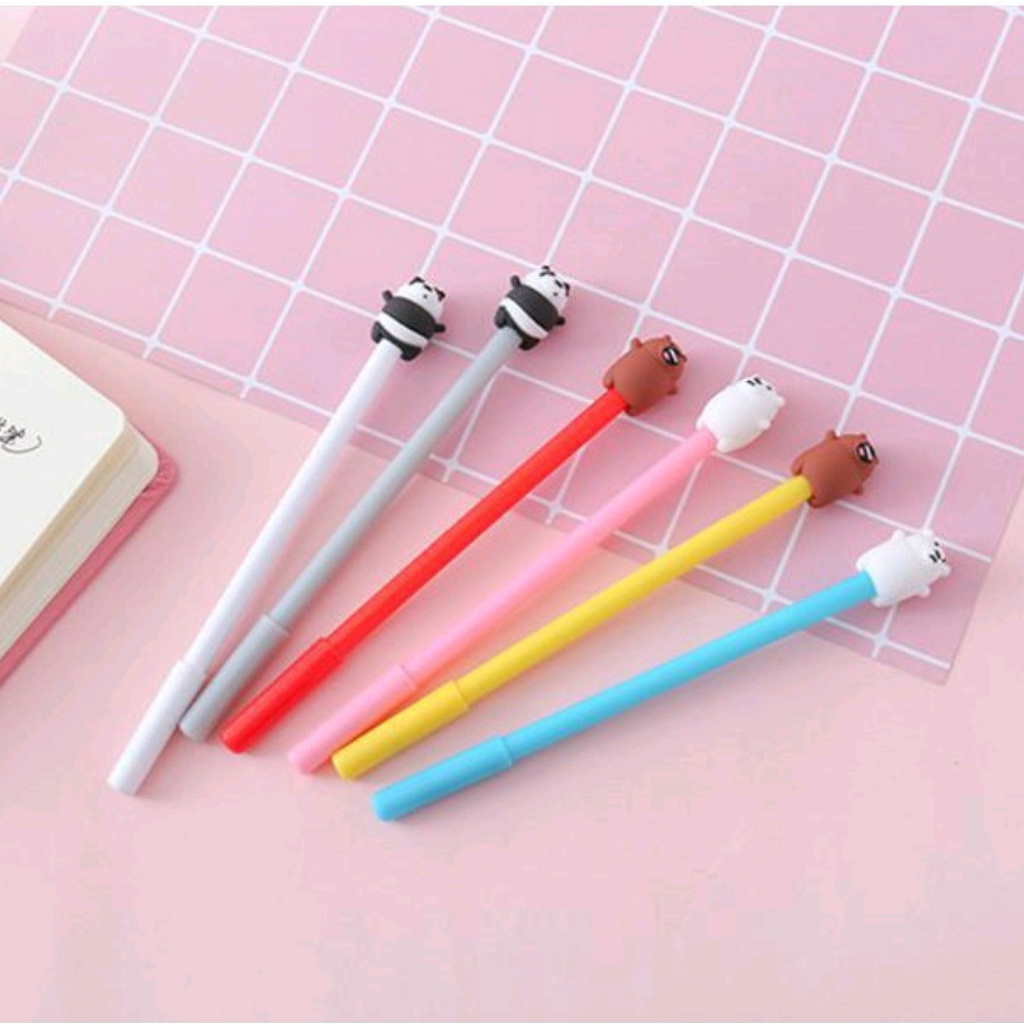 

Pulpen Pena Bolpoin Gelpen Alat Tulis Sekolah Anak Motif Karakter Lucu
