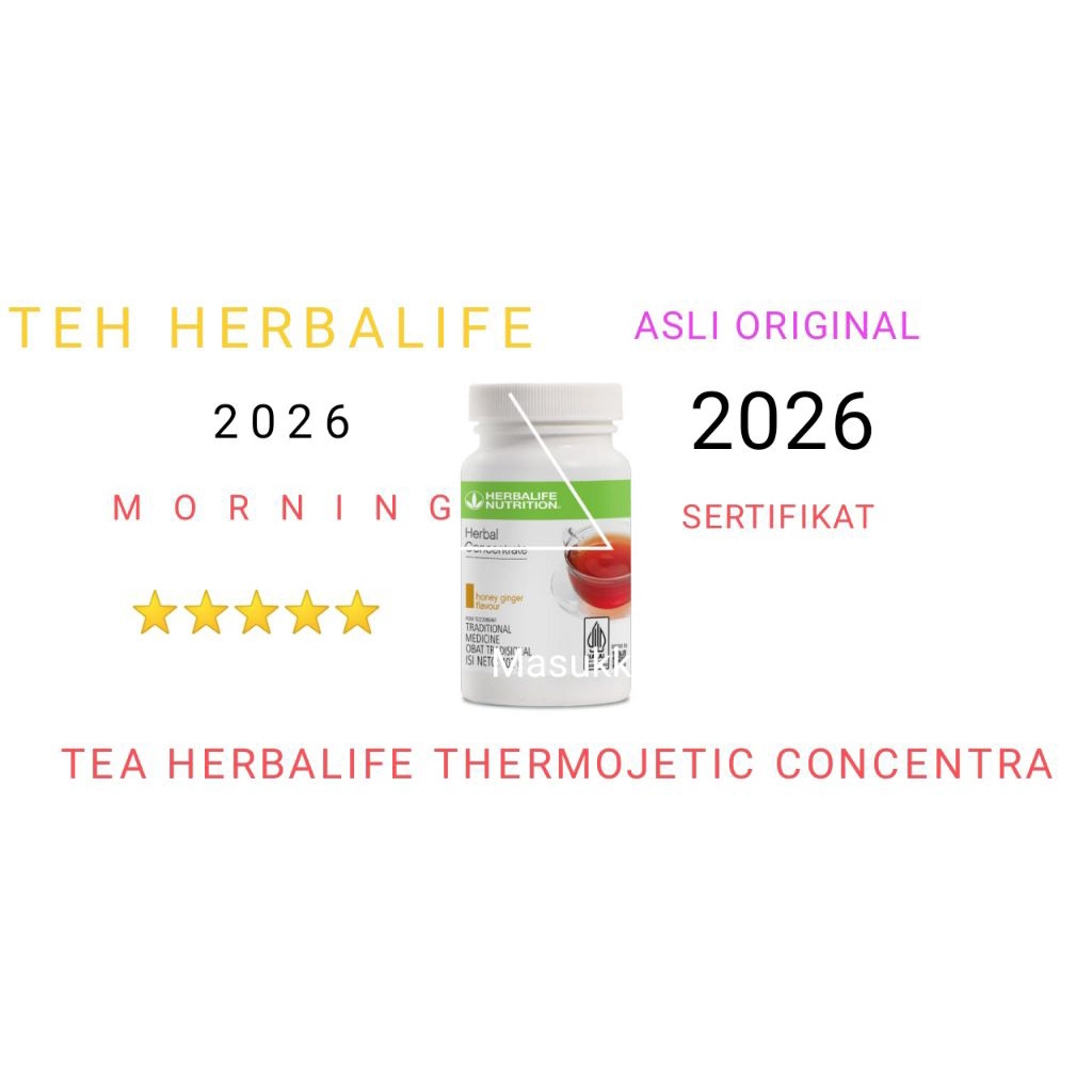 

teh Herbalife asli original terlaris thermojetic concentrack tea tremo original