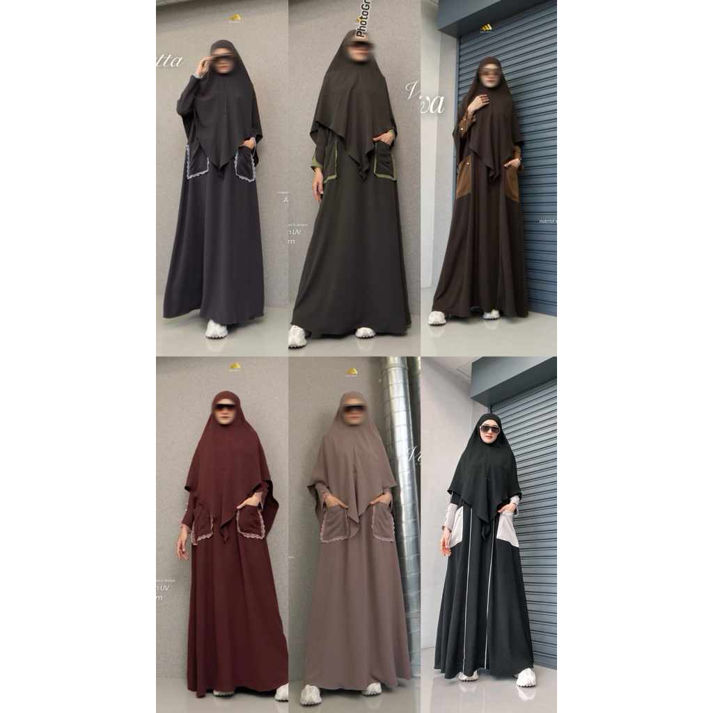 SAHLA VINETTA ABAYA SALWA ABAYA SERIES BY SAHLA ABAYA