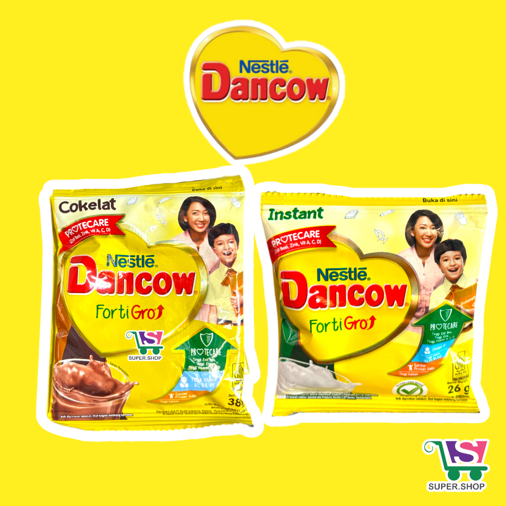 

Nestle Dancow Susu Anak Bubuk Putih / Cokelat SACHET Eceran
