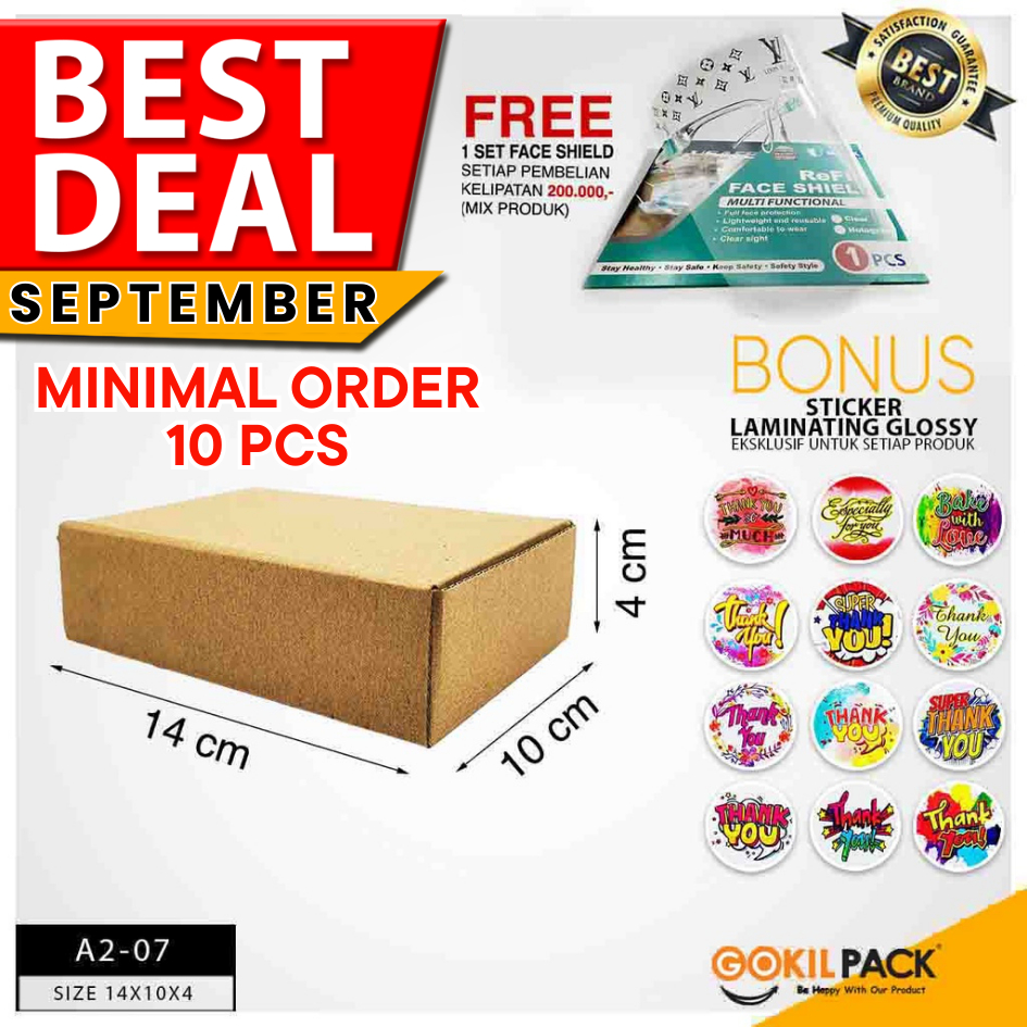 

Kotak Serbaguna | Dus Kado | Kotak Aksesoris | Kraft Murah 14x10x4 I A2-07