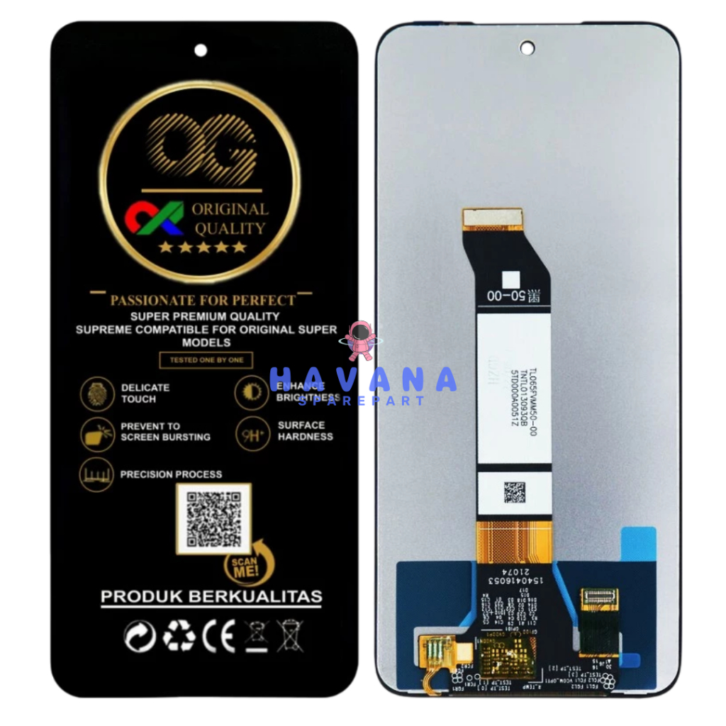 LCD XIAOMI REDMI NOTE 10 5G / POCO M3 PRO 4G / POCO M3 PRO 5G - ORIGINAL FULLSET