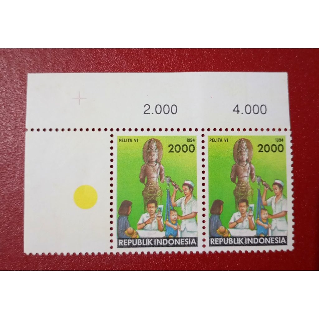 

PRANGKO INDONESIA PELITA 1994 PAIR MINT