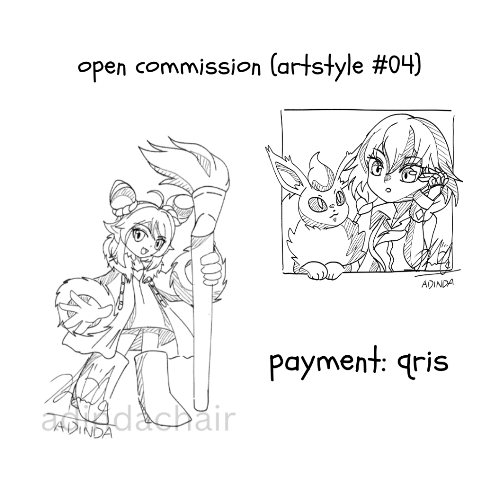 

[CLOSED Commission] Jasa Gambar Digital Adinda Artstyle #04 (Bisa Dicetak Jadi Art Print)