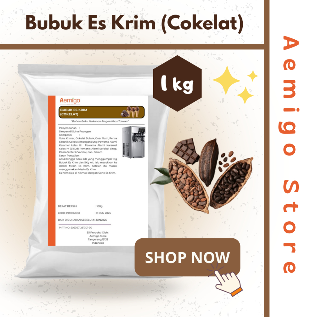 

BUBUK ES KRIM (COKELAT)