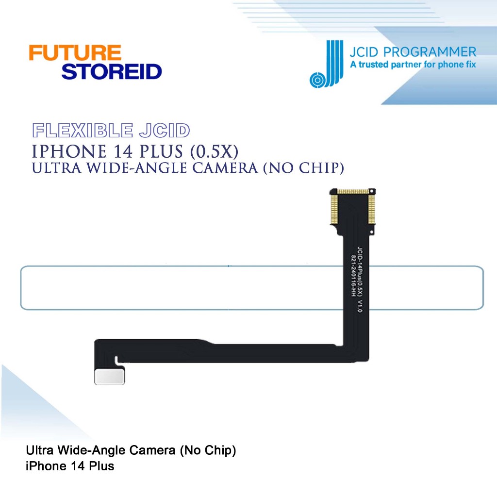 FLEXIBEL JCID 14PLUS SUPER WIDE-ANGLE CAMERA FPC (NO CHIP) (0.5X) ORIGINAL - JCID FPC Kamera Ultra-W