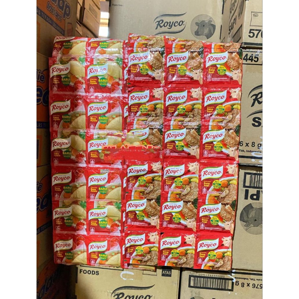 

Royco Kaldu Bubuk Penyedap Rasa Bumbu Masak Saset Satu Dus isi 576 pc