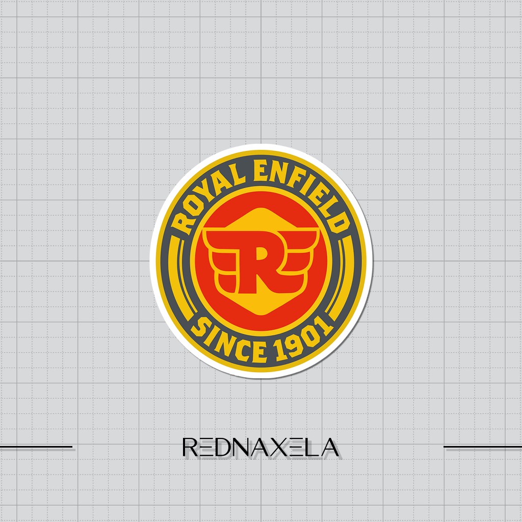 

Stiker Vinyl Royal Enfield Stiker Motor Stiker Laptop Outdoor High Quality Waterproof Sticker
