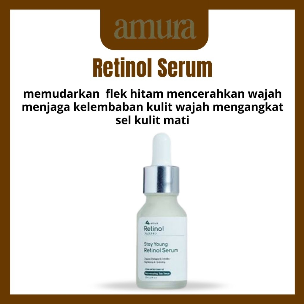 AMURA Stay Young Retinol Serum 15ml