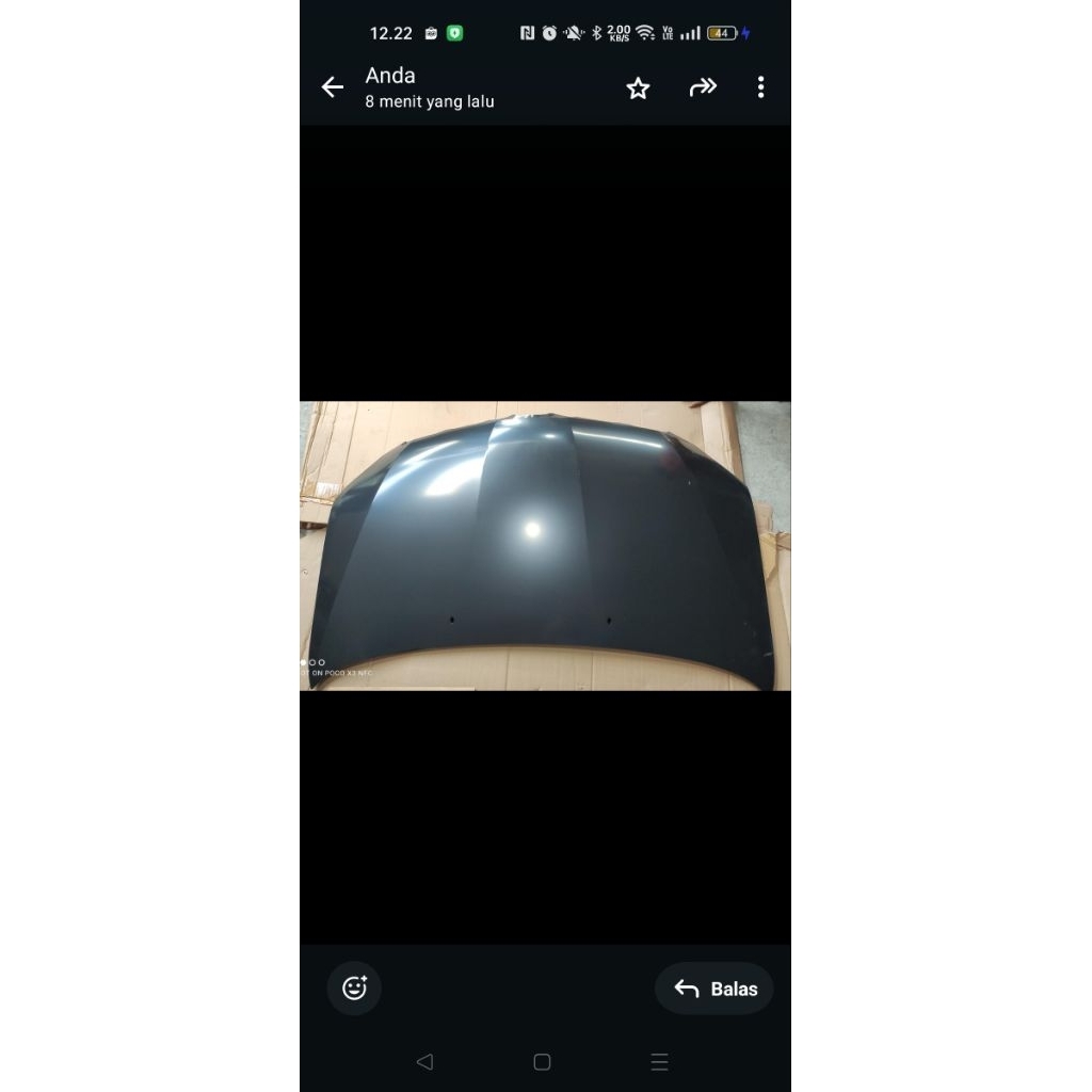 kap mesin Innova 2014 baru original