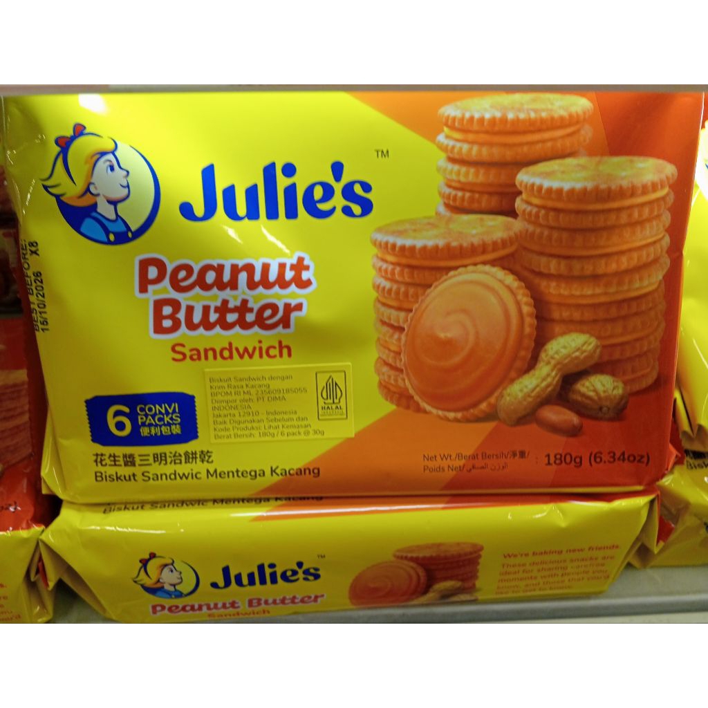 

Julie's Peanut Butter Sandwich Isi 6