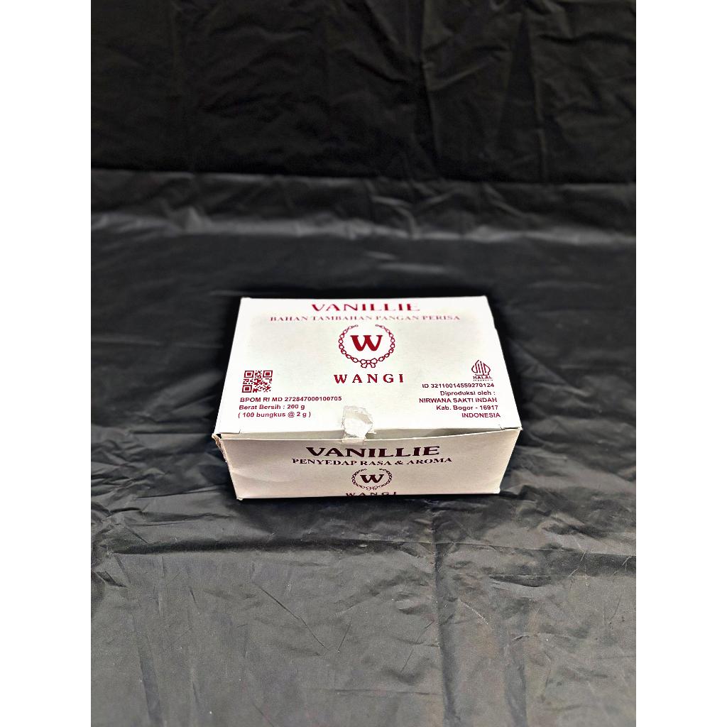 

VANILLIE/VANILI BUBUK MEREK W ISI 100 SACHET TERMURAH