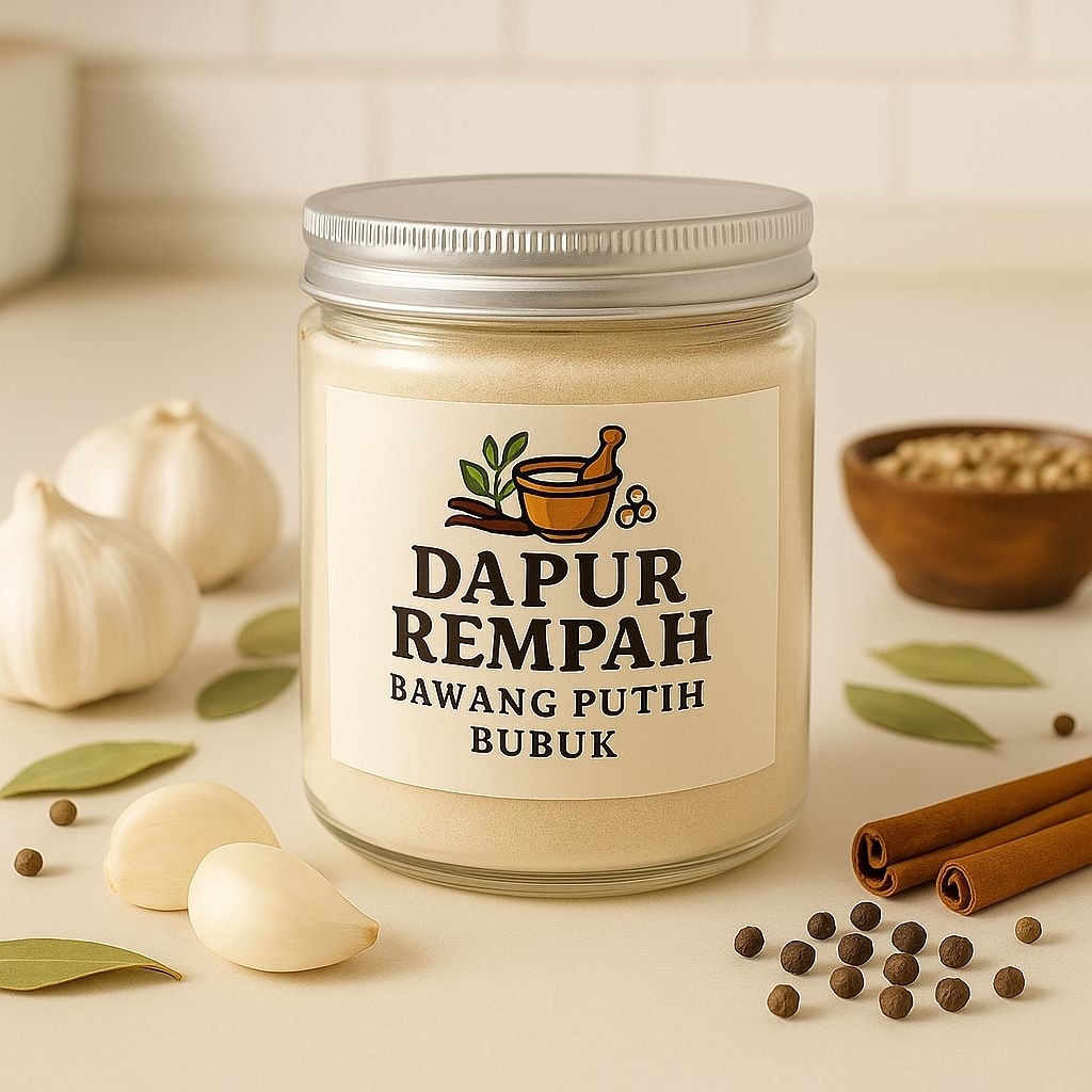 

Bawang putih bubuk dapur rempah nusantara 250gram