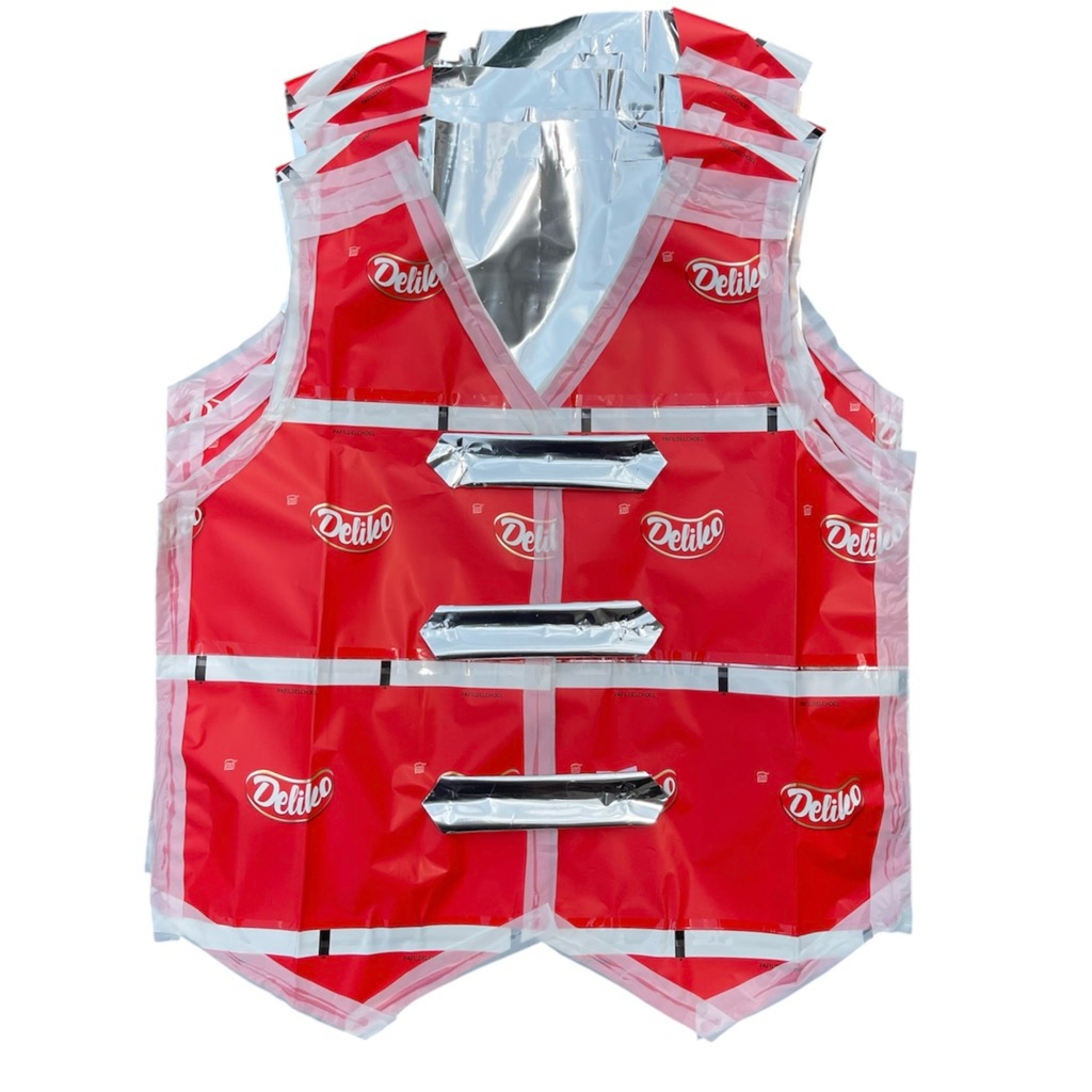 Rompi Kostum Baju Karnval dari Plastik Snack Jajan Daur Ulang Kresek Anak Laki-Laki