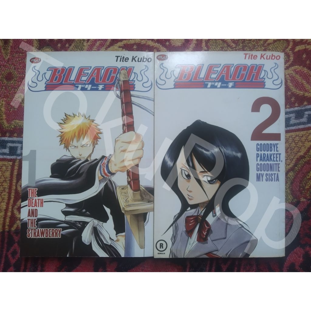 komik manga bleach indonesia volume 1 2 set