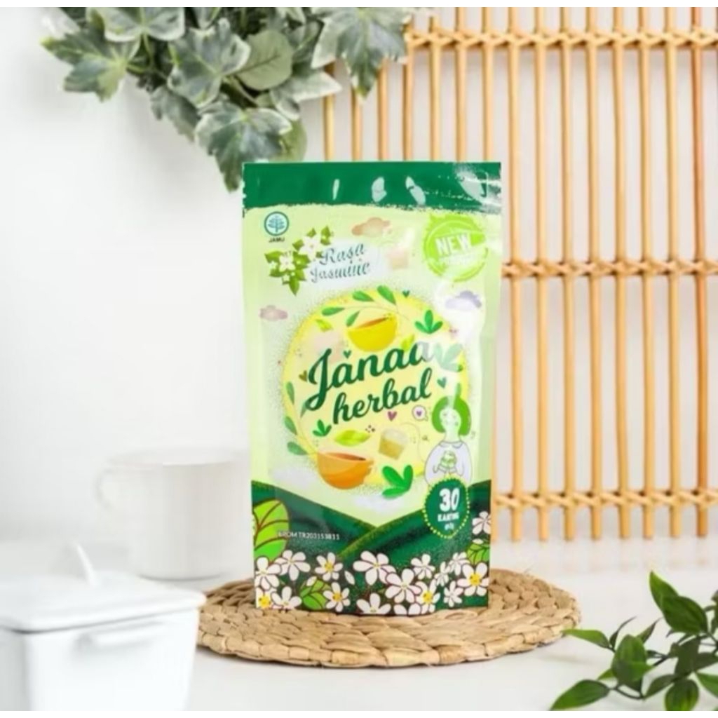 

Teh Janaa Herbal dengan rasa melati/ Teh diet isi 30