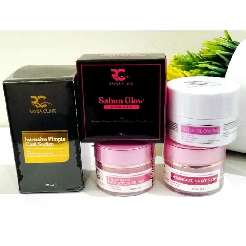 PAKET SUPER KINCLONG SABUN REMPAH+SERUM CARE Raysa Clink / Raysa Clink Skincare